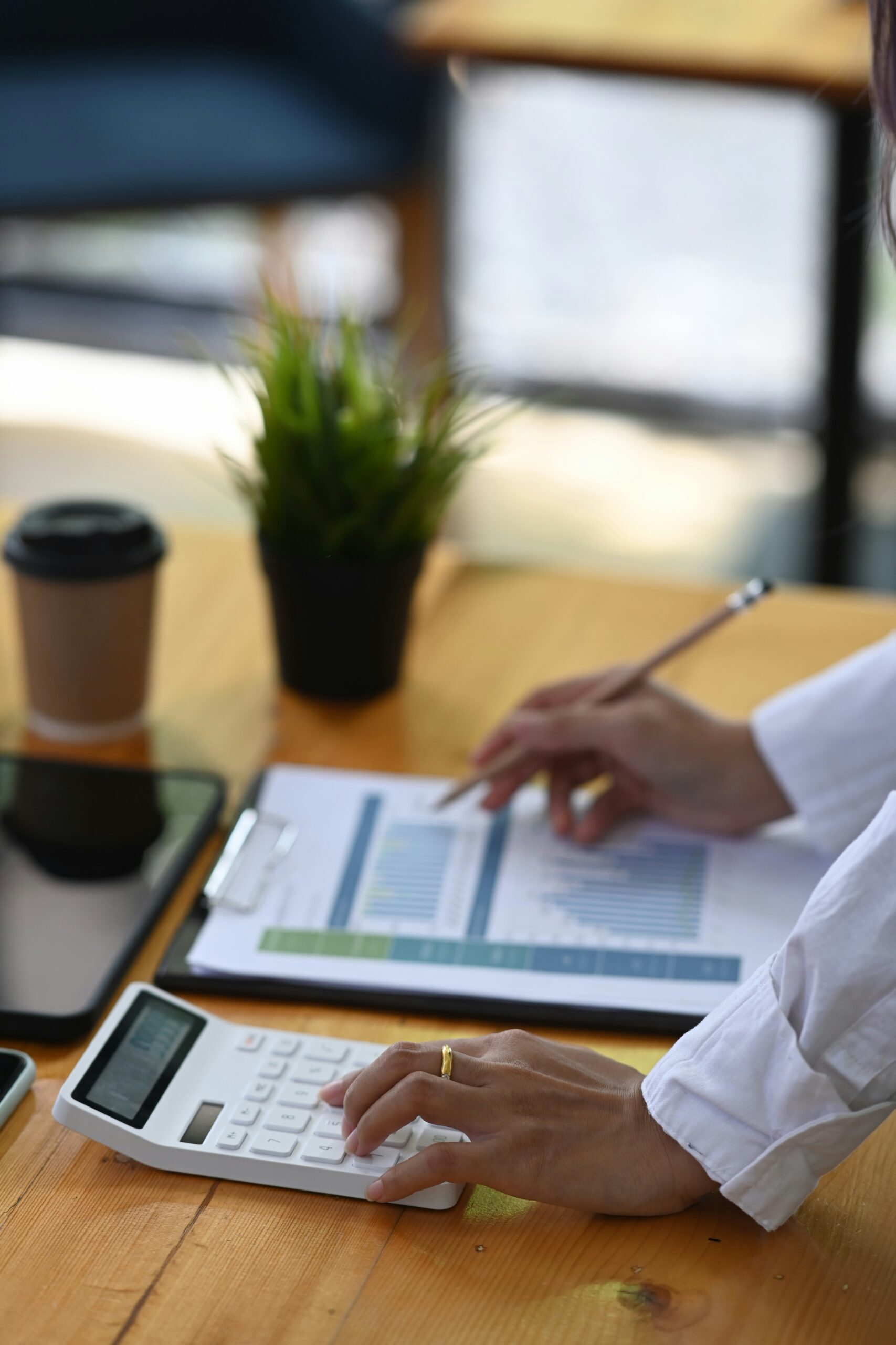 CPA reviewing financial records for audit readiness